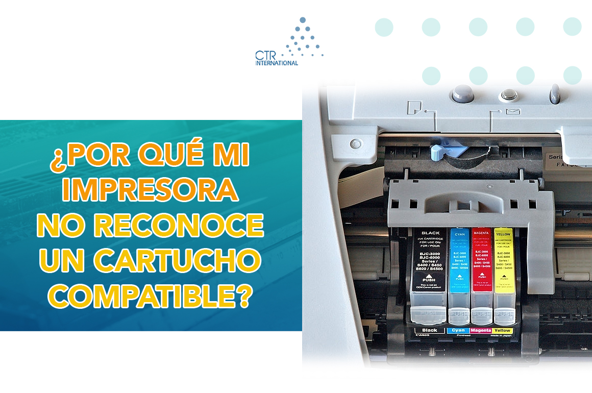 Cartucho compatible ¿Por qué la impresora no lo reconoce?