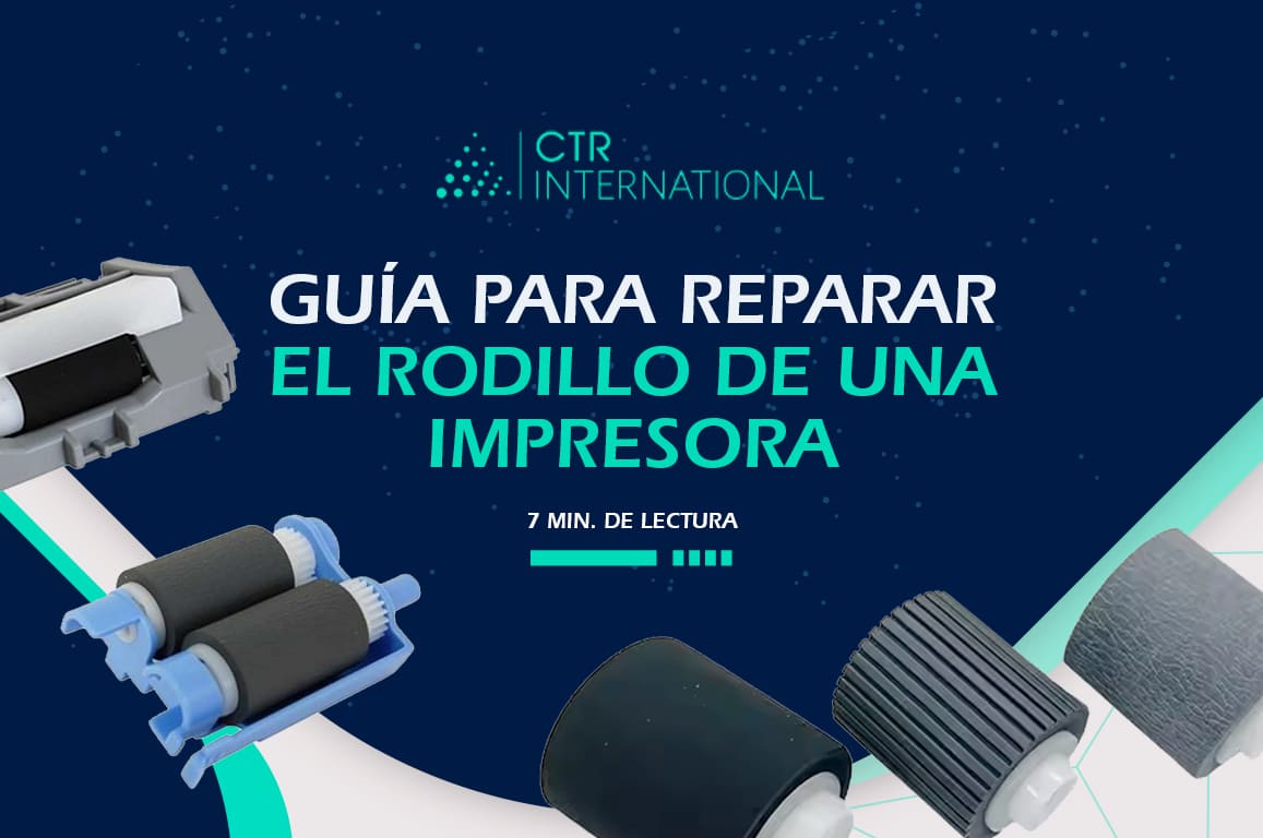 como arreglar el rodillo de impresora