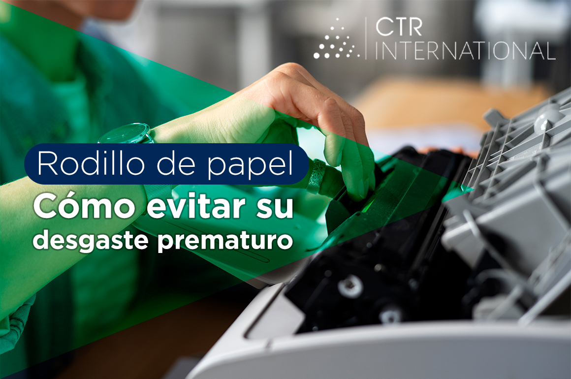 rodillos de alimentación de papel