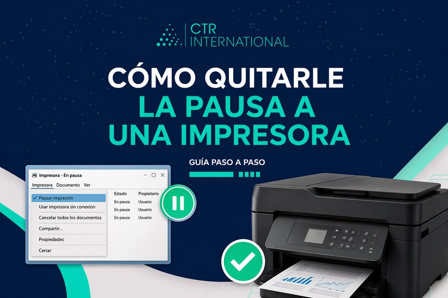 Cómo quitarle la pausa a una impresora: guía completa y soluciones reales